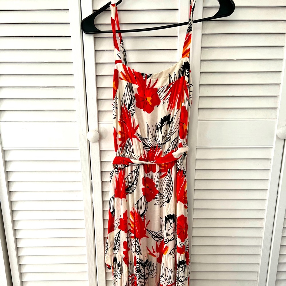 Ava sky spaghetti strap dress
